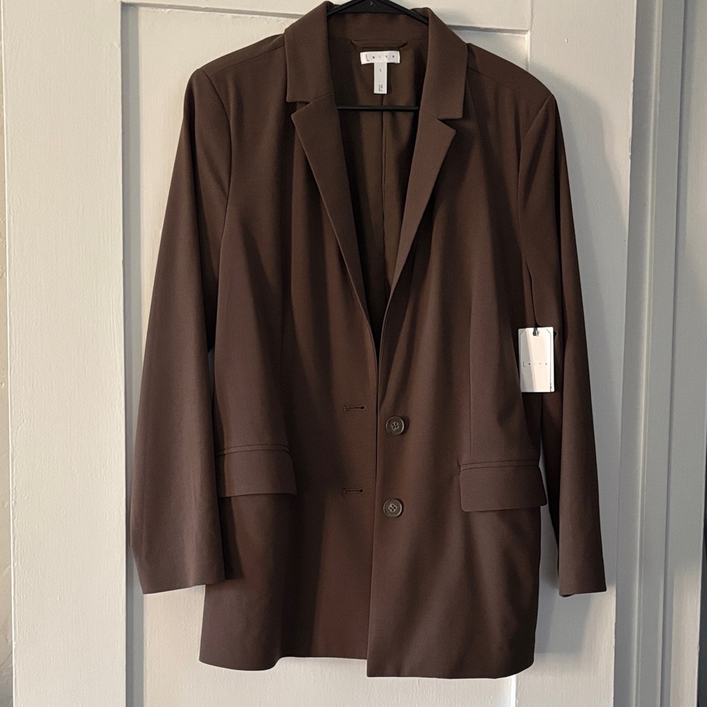Leith Chocolate Brown Blazer